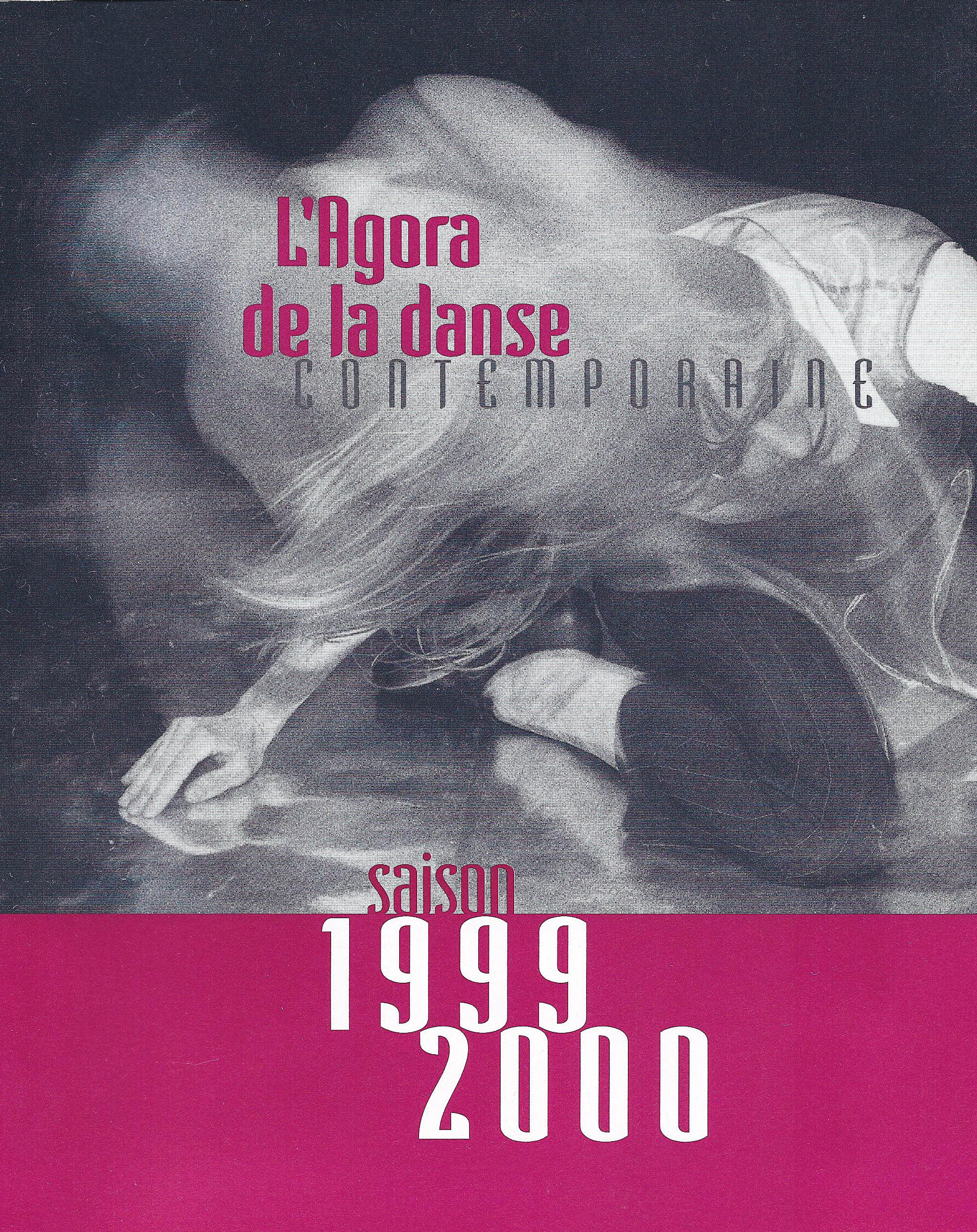 programme automne + hiver 1999-2000 Agora de la danse