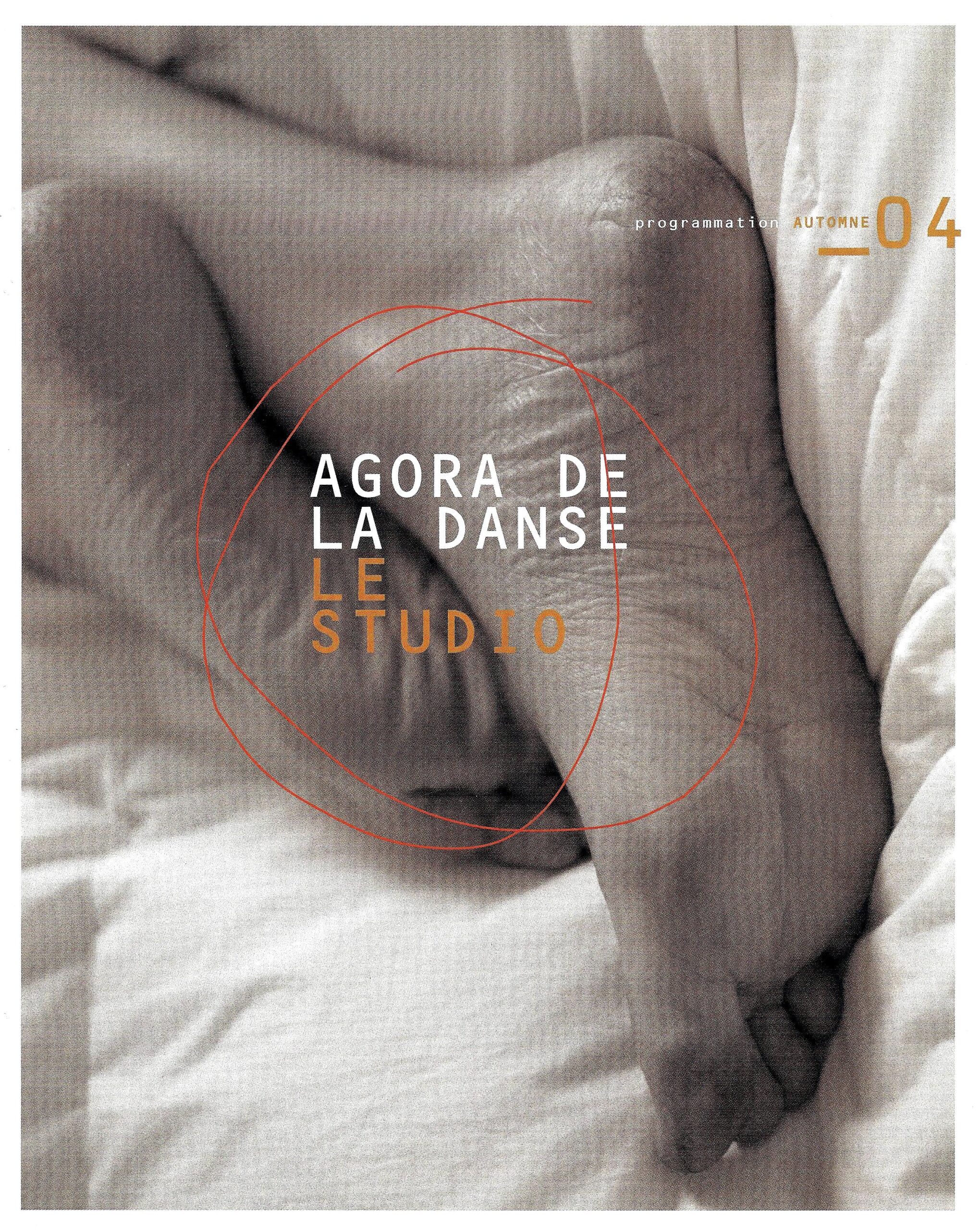 programme automne 2004 Agora de la danse